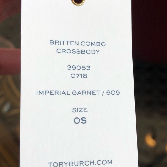 NWT Tory Burch Britten Combo crossbody Handbag - Picture 7 of 8